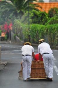 Toboggan Ride from Monte to Funchal2